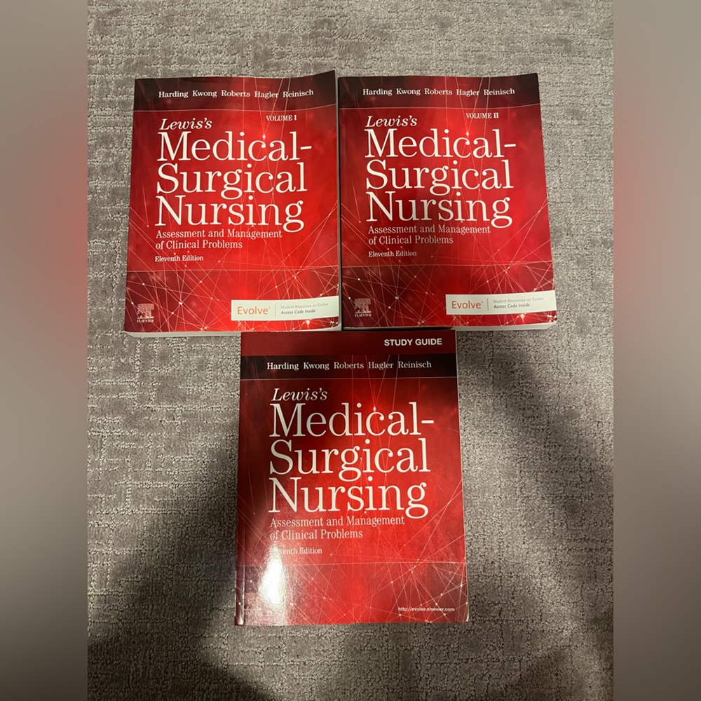 Lewis's Medical-Surgical Nursing Textbooks